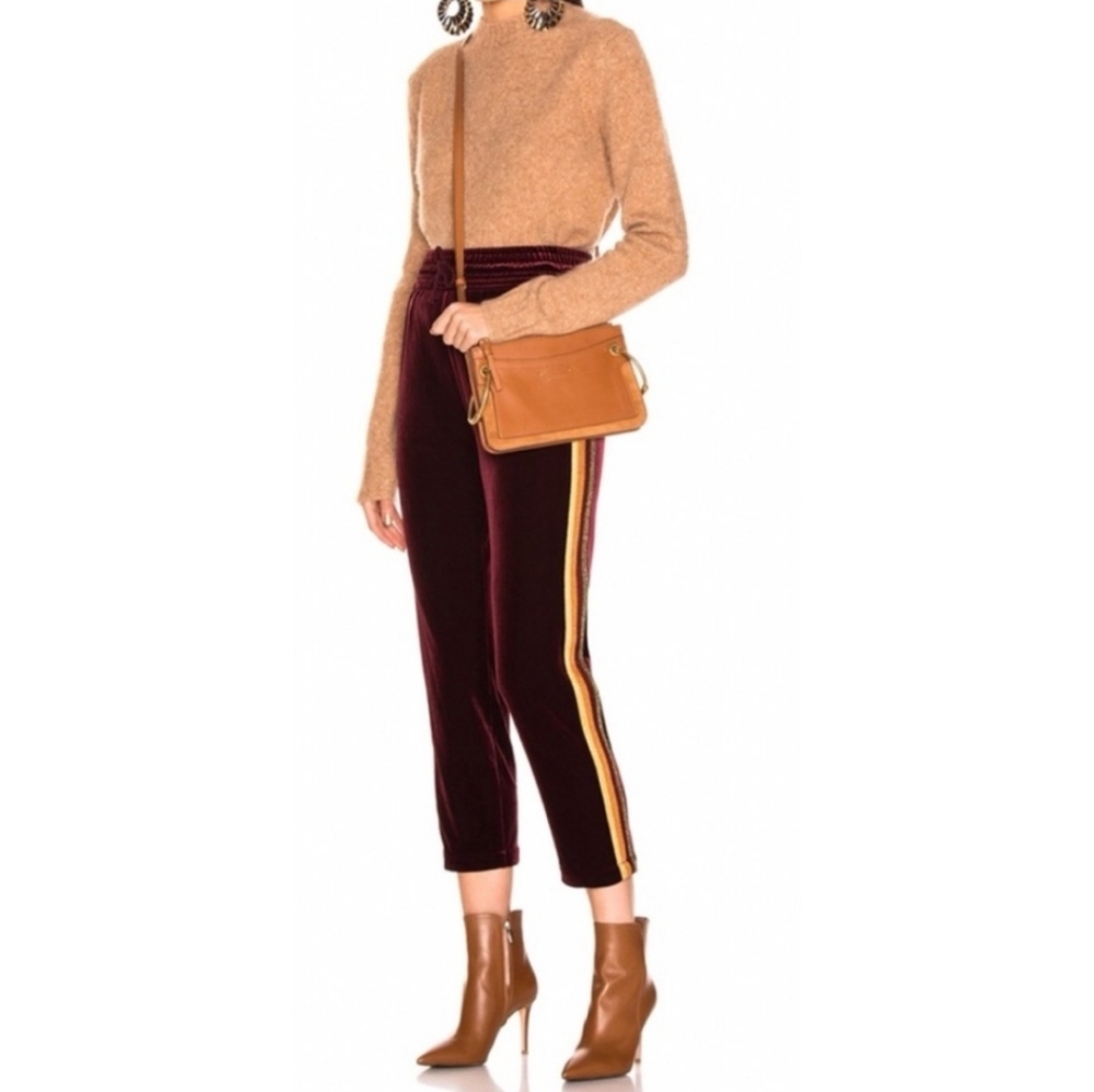 Mother The‎ Lounger Ankle Burgundy Women's XS Casual Streetwear